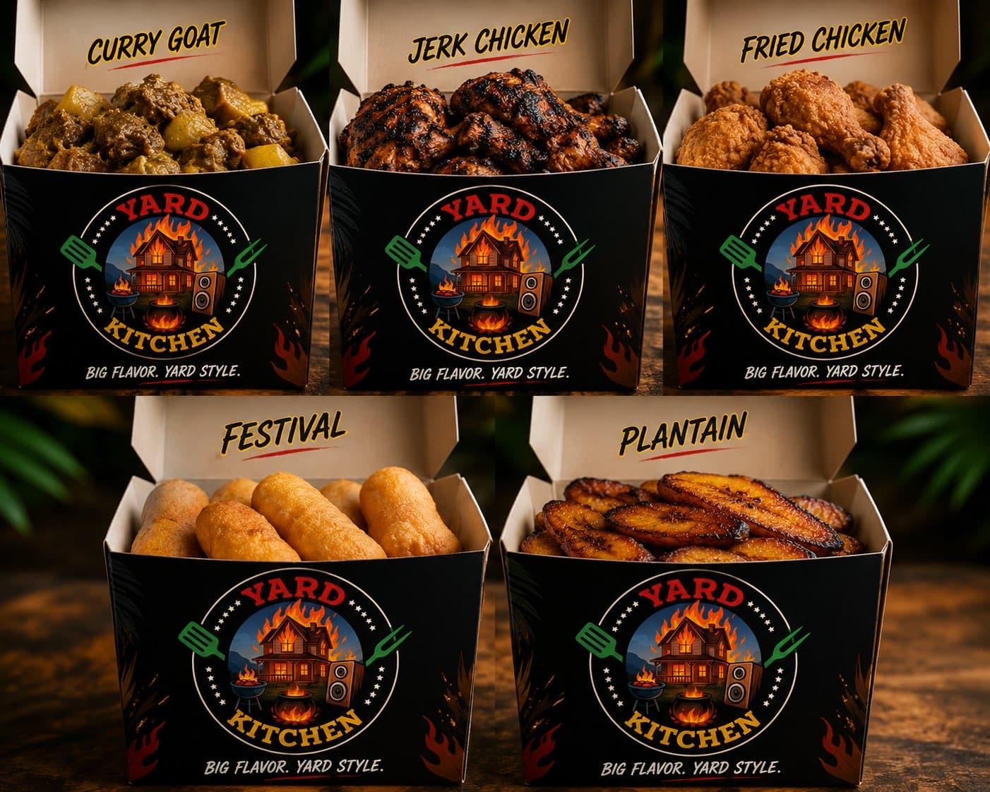 Yard Kitchen box meals and sides